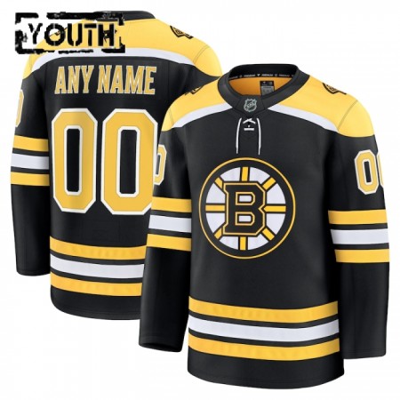 Boston Bruins Fanatics Premium Custom 2024-25 Heim Schwarz Trikot - Kinder Boston Bruins Fanatics Premium Custom 2024-25 Heim Schwarz Trikot - Kinder